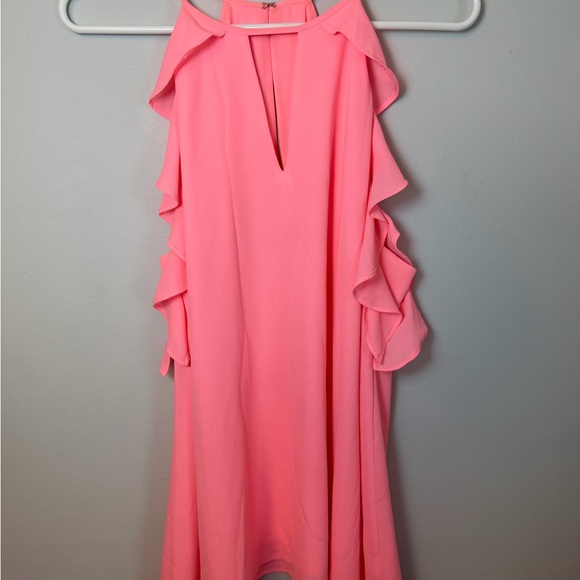 Lilly Pulitzer Women's Padma Halter Top In Capri Coral Sz L NEW - Picture 2 of 7